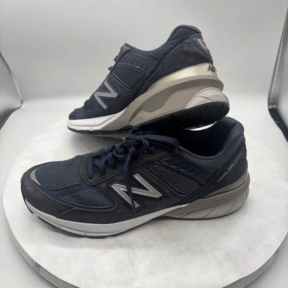New Balance 990V5 made in USA Blue Athletic Shoes with Mesh Upper Size 10.5 main image 8